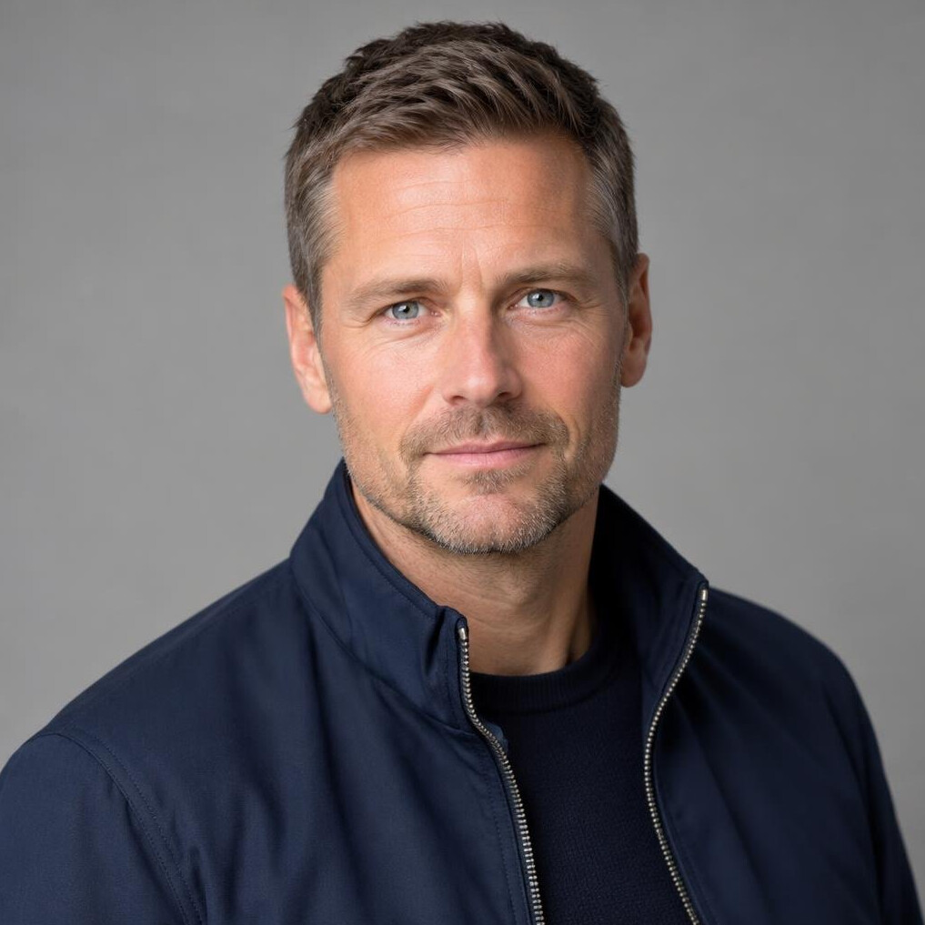 Portrait of a professional man in a suit